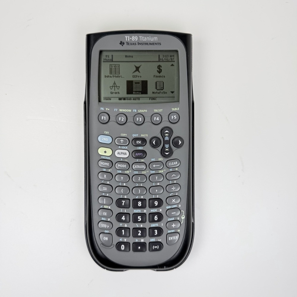 Texas Instruments TI-89 Titanium Advanced Graphing Calculator Tested Working - Picture 3 of 9